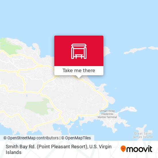 Smith Bay Rd, East | Point Pleasant Resort map