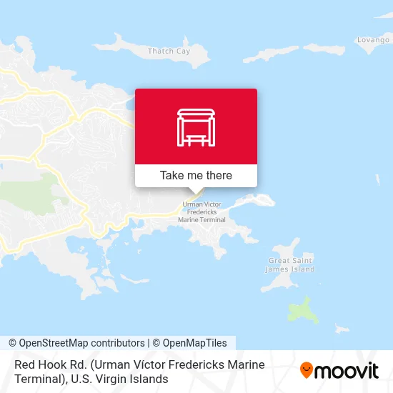 Red Hook Rd. (Urman Víctor Fredericks Marine Terminal) map
