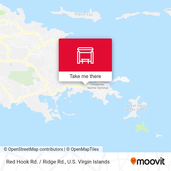 Red Hook Rd. / Ridge Rd. map