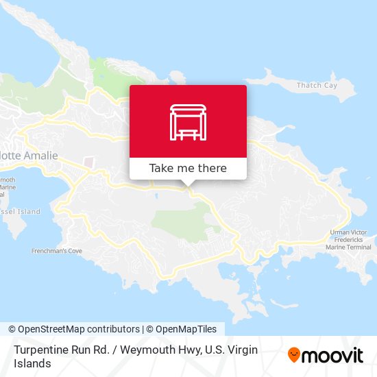Turpentine Run Rd, West | Banco Popular map