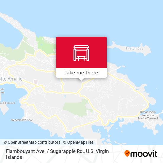 Flambouyant Ave. / Sugarapple Rd. map