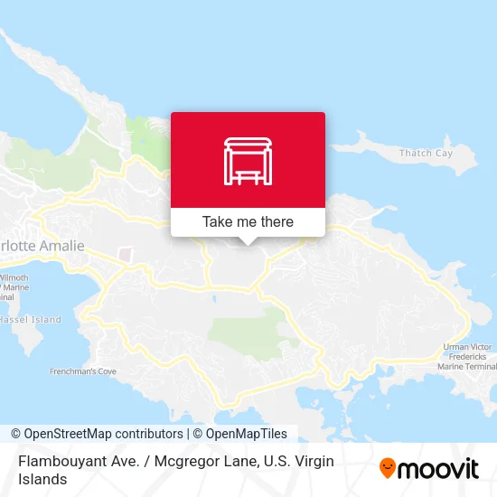Flambouyant Ave. / Mcgregor Lane map