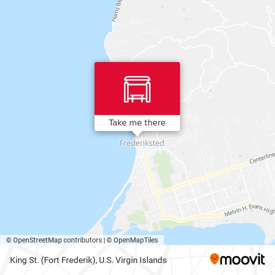 King St | Frederiksted Terminal map