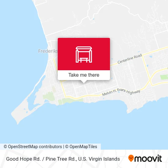 Good Hope Rd. / Pine Tree Rd. map