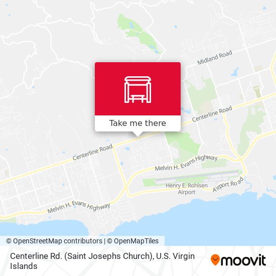 Centerline Rd. (Saint Josephs Church) map