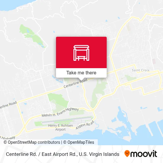 Centerline Rd. / East Airport Rd. map
