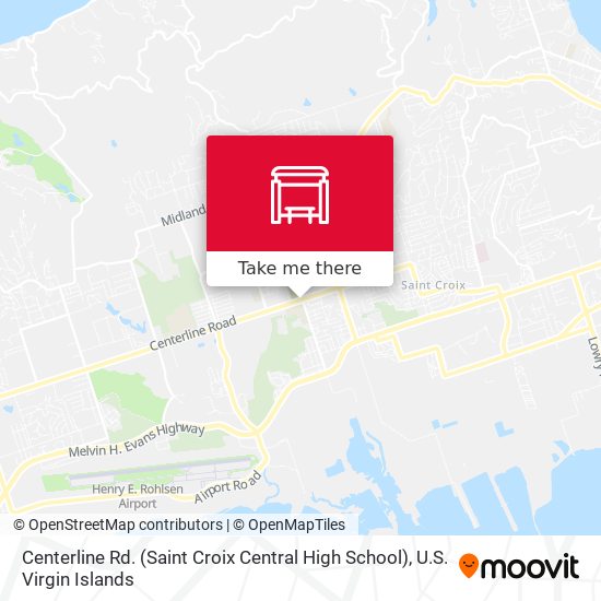Queen Mary Hwy, West | St. Croix Central High School map