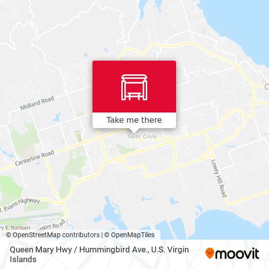 Queen Mary Hwy & Hummingbird Ave, East map