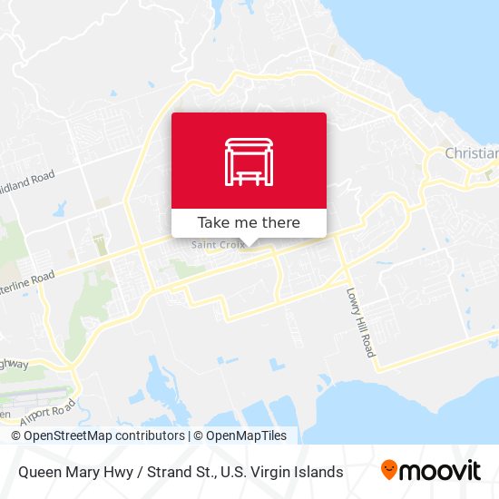 Queen Mary Hwy / Strand St. map