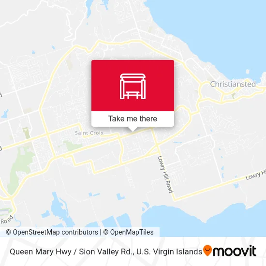 Queen Mary Hwy / Sion Valley Rd. map