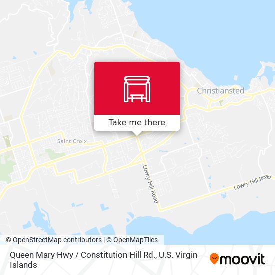 Queen Mary Hwy & Constitution Hill Rd, East map