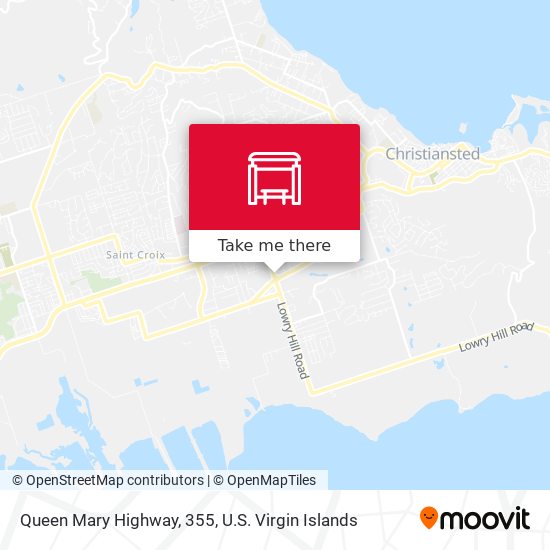 Queen Mary Highway, 355 map