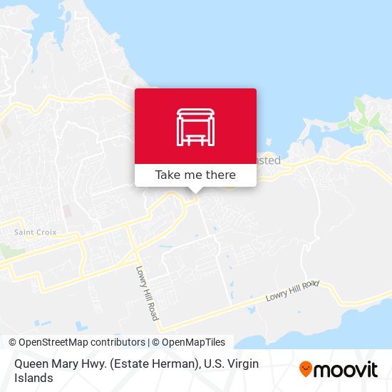 Queen Mary Hwy. (Estate Herman) map
