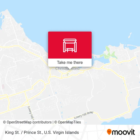 King St. / Prince St. map
