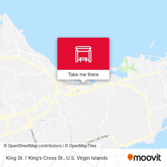 King St. / King's Cross St. map