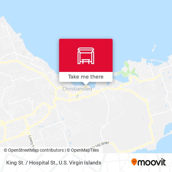 King St. / Hospital St. map
