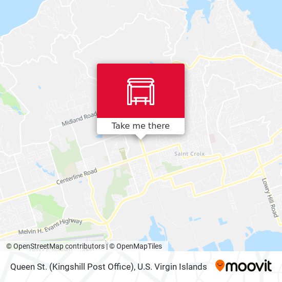 Northside Rd, West | Kingshill Post Office map