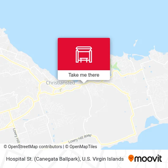 Hospital St. (Canegata Ballpark) map