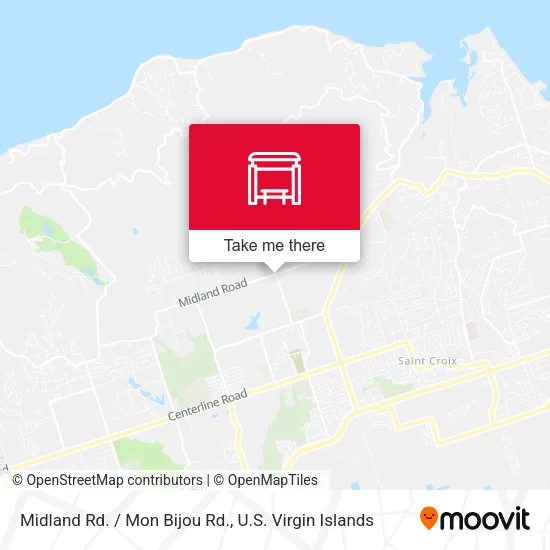 Midland Rd. / Mon Bijou Rd. map