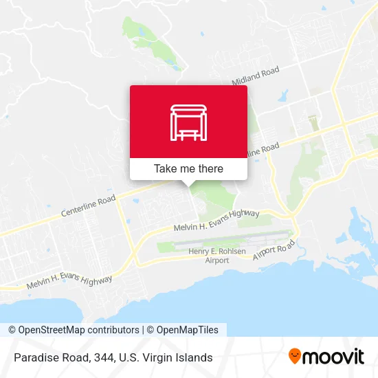 Paradise Road, 344 map