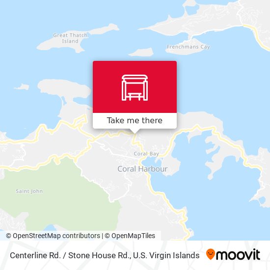 Centerline Rd. / Stone House Rd. map