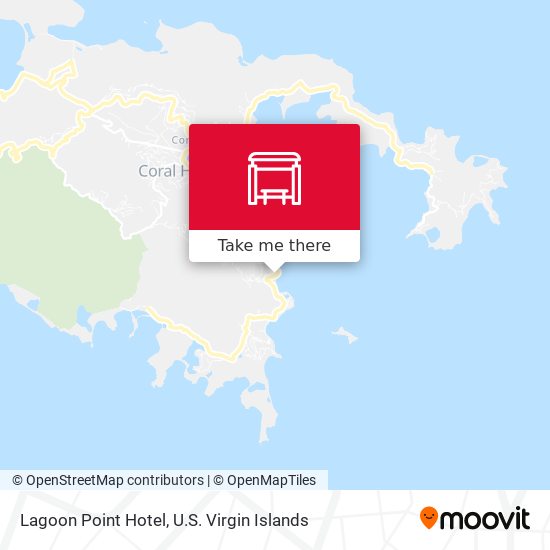 Lagoon Point Hotel map