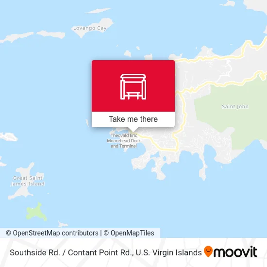 Southside Rd. / Contant Point Rd. map