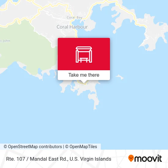 Rte. 107 / Mandal East Rd. map