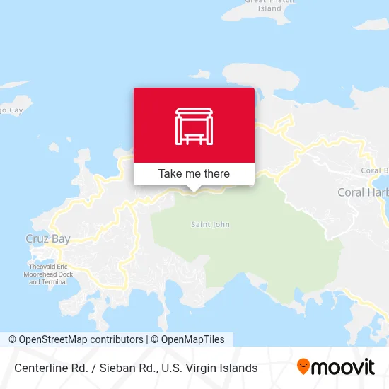 Centerline Rd. / Sieban Rd. map