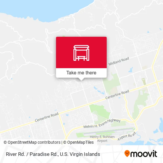 River Rd. / Paradise Rd. map