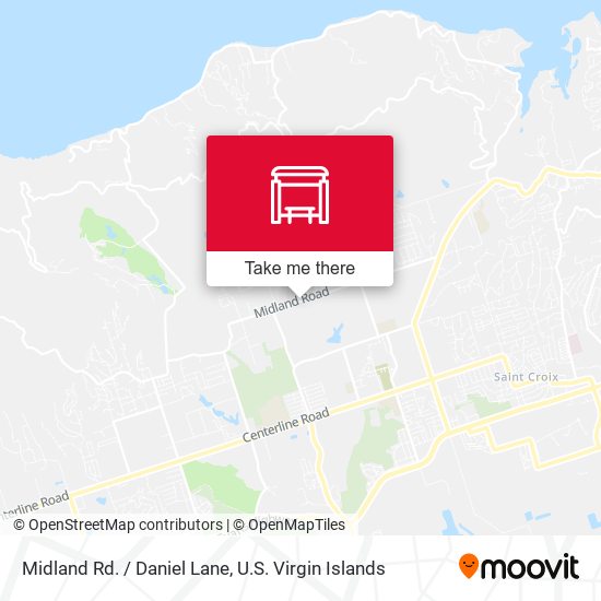 Midland Rd. / Daniel Lane map