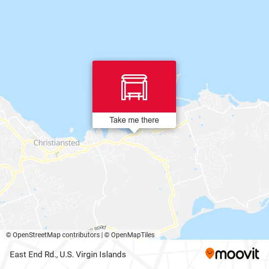 East End Rd. map