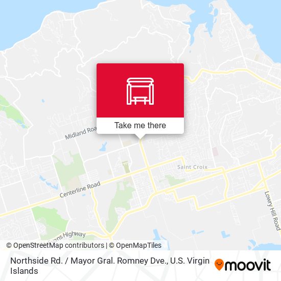 Mapa Northside Rd. / Mayor Gral. Romney Dve.