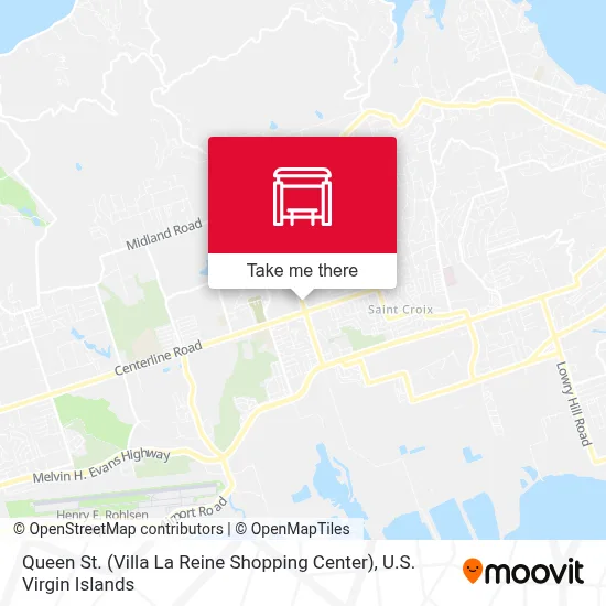 Queen St. (Villa La Reine Shopping Center) map