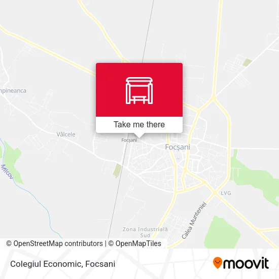 Colegiul Economic map