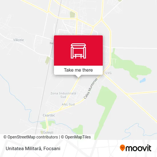 Unitatea Militară map