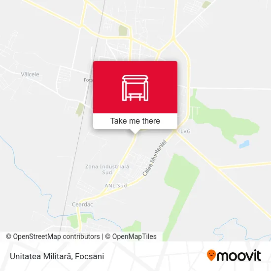 Unitatea Militară map
