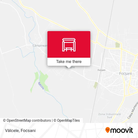 Vâlcele map