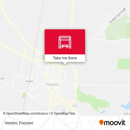 Vestiro map