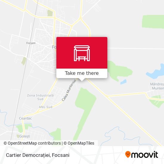Cartier Democrației map