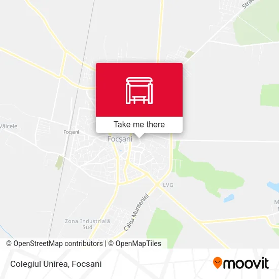 Colegiul Unirea map