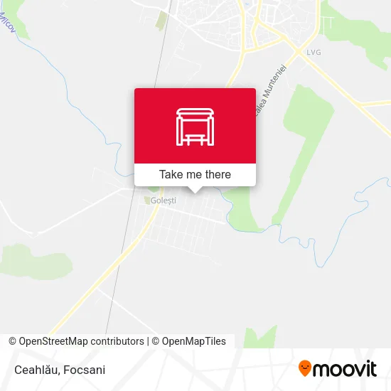 Ceahlău map