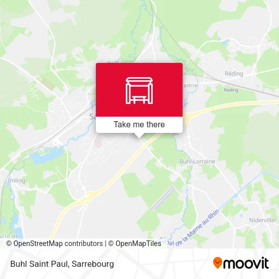Buhl  Saint Paul map