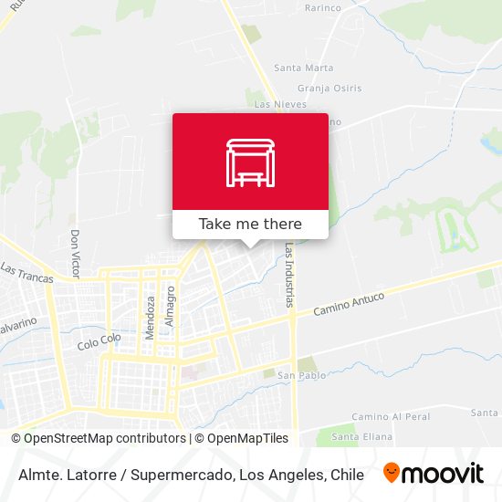 Almte. Latorre / Supermercado map