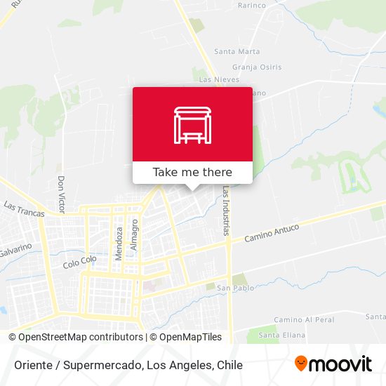 Oriente / Supermercado map