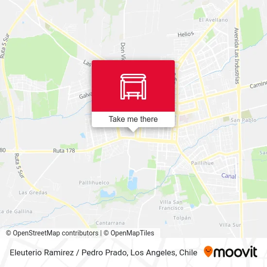 Eleuterio Ramirez /  Pedro Prado map