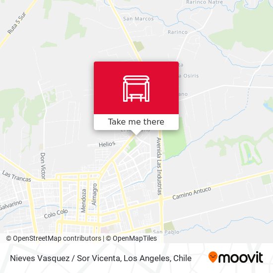 Nieves Vasquez /  Sor Vicenta map