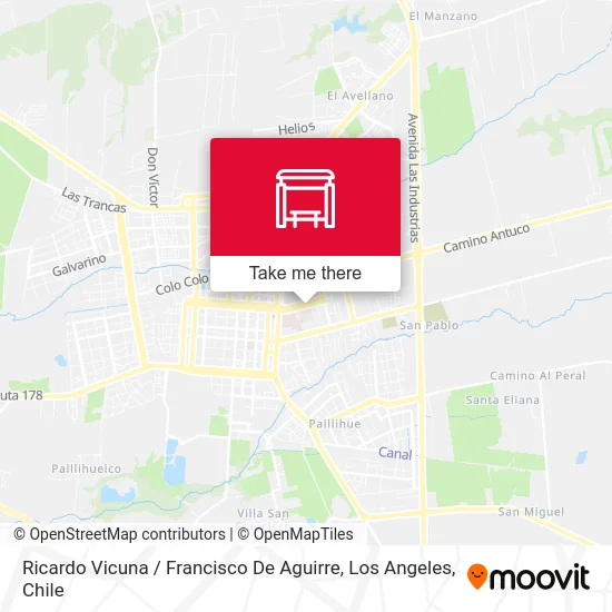 Ricardo Vicuna /  Francisco De Aguirre map