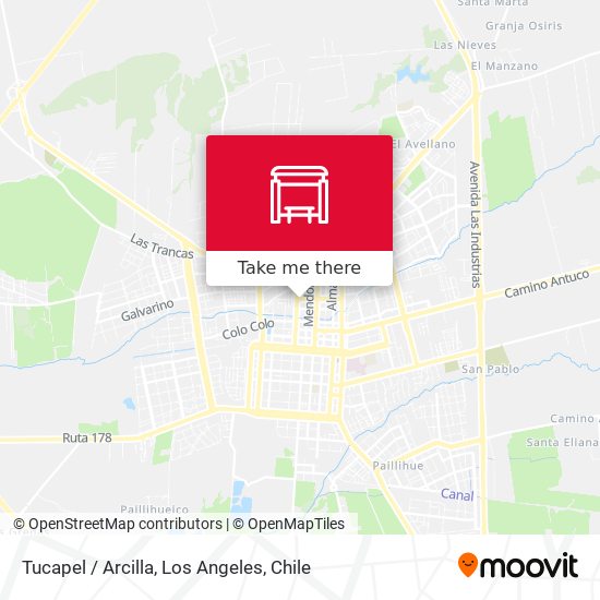 Tucapel /  Arcilla map