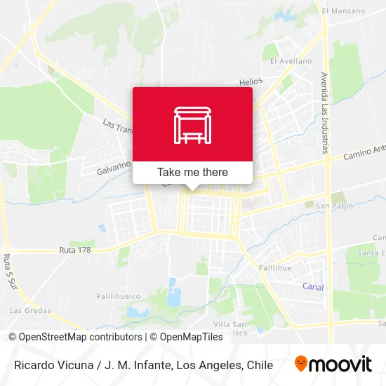 Ricardo Vicuna /  J. M. Infante map